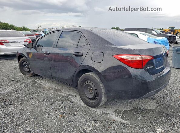 2T1BURHE1JC071152 2018 TOYOTA COROLLA Черный Задняя левая четверть