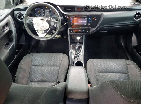 2T1BURHE1JC071152 2018 TOYOTA COROLLA Черный Вид панели приборов