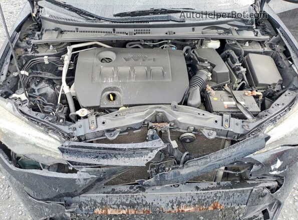 2T1BURHE1JC071152 2018 TOYOTA COROLLA Черный Вид задней части салона