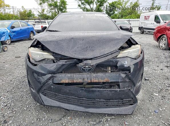 2T1BURHE1JC071152 2018 TOYOTA COROLLA Черный Вид спереди