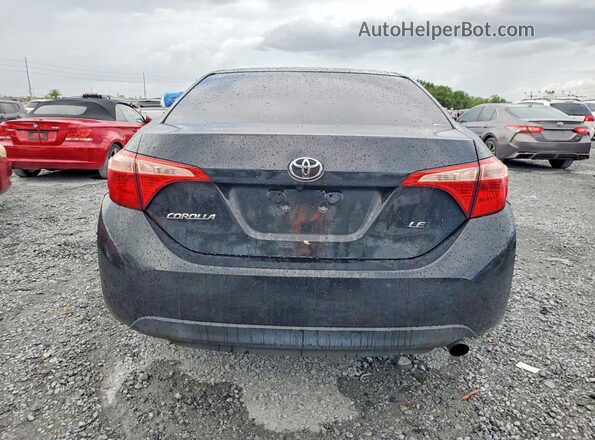 2T1BURHE1JC071152 2018 TOYOTA COROLLA Черный Вид сзади