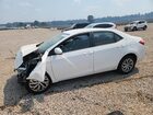 2018 Toyota Corolla Le Белый vin: 2T1BURHE1JC082765