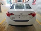2018 Toyota Corolla Le White vin: 2T1BURHE1JC090672