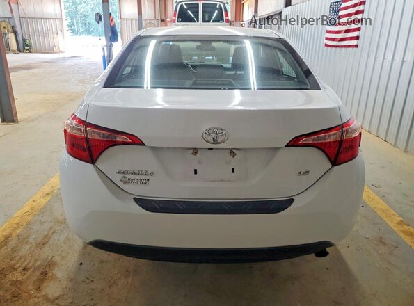 2T1BURHE1JC090672 2018 TOYOTA COROLLA White Widok z tyłu