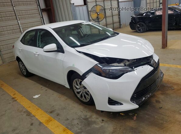 2T1BURHE1JC090672 2018 TOYOTA COROLLA White Przód prawy