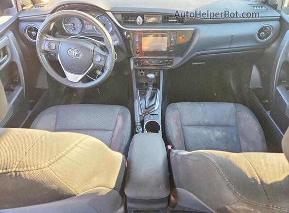 2T1BURHE1JC109737 2018 TOYOTA COROLLA Blue Vista del salpicadero