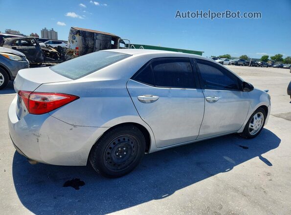 2T1BURHE1JC976653 2018 TOYOTA COROLLA Silver Հետևի աջ