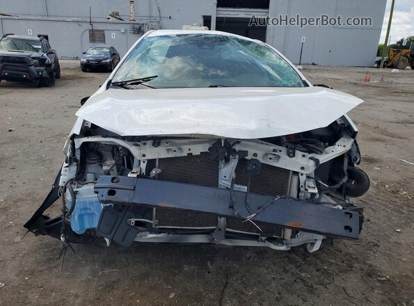 2T1BURHE1KC191485 2019 TOYOTA COROLLA White წინა ხედი