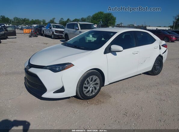 2T1BURHE1KC201951 2019 TOYOTA LL Белый Передняя левая четверть