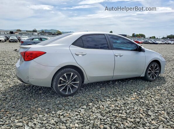 2T1BURHE1KC202033 2019 TOYOTA COROLLA Silver Задня права чверть