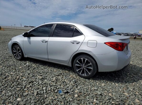 2T1BURHE1KC202033 2019 TOYOTA COROLLA Silver Задня ліва чверть