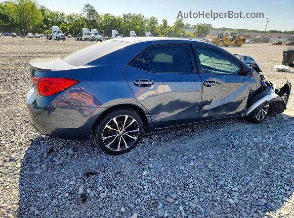 2T1BURHE1KC205384 2019 TOYOTA COROLLA Blue უკანა მარჯვენა