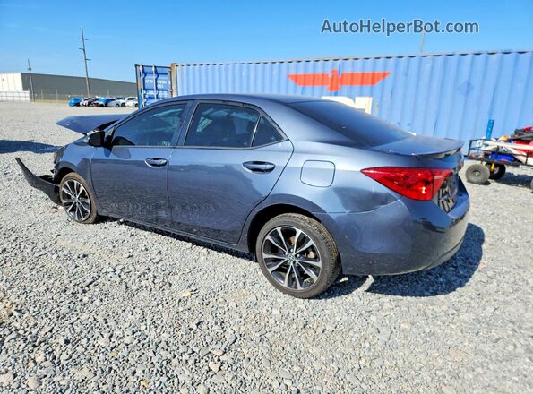 2T1BURHE1KC205384 2019 TOYOTA COROLLA Blue უკანა მარცხენა