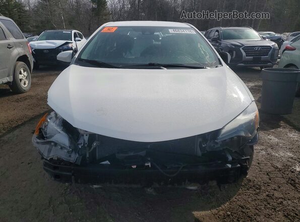 2T1BURHE1KC228972 2019 TOYOTA COROLLA White Вид спереду
