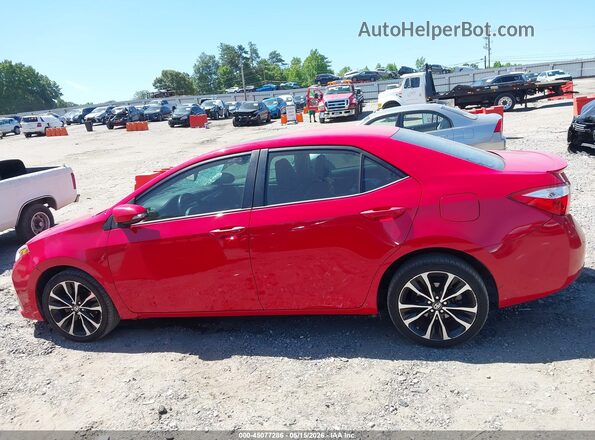 2T1BURHE2GC529922 2016 TOYOTA COROLLA Красный Панорамный вид салона 360°