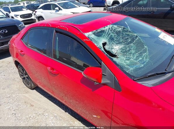 2T1BURHE2GC529922 2016 TOYOTA COROLLA Красный Вид спереди