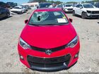 2016 Toyota Corolla S W/special Edition Pkg Красный vin: 2T1BURHE2GC529922