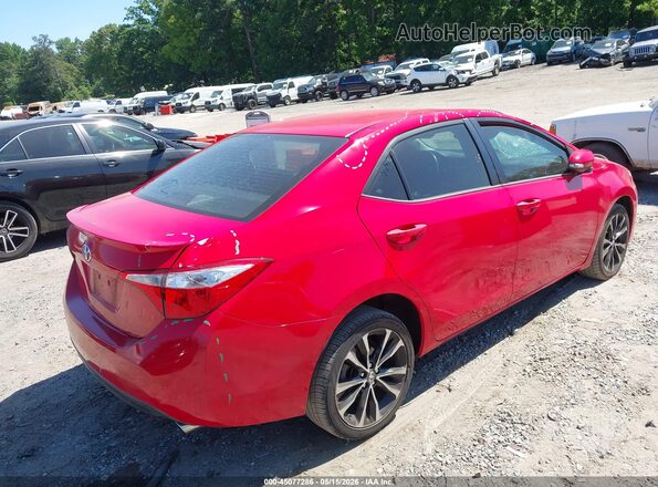 2T1BURHE2GC529922 2016 TOYOTA COROLLA Красный 