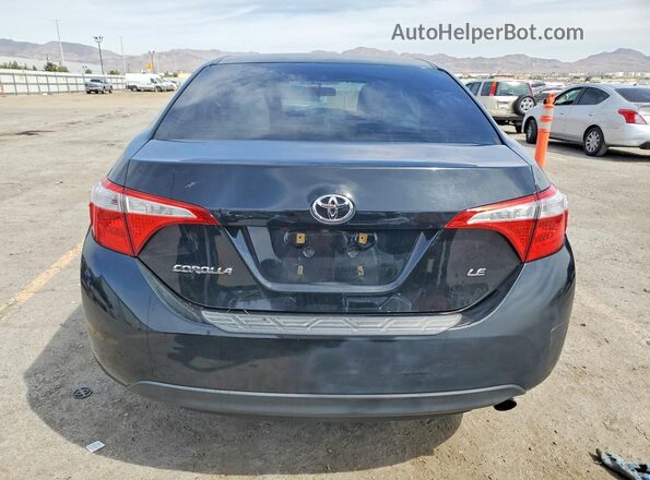 2T1BURHE2GC539348 2016 TOYOTA LL Черный Вид сзади