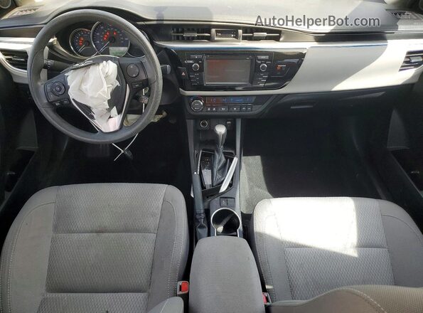 2T1BURHE2GC539348 2016 TOYOTA LL Черный Вид панели приборов