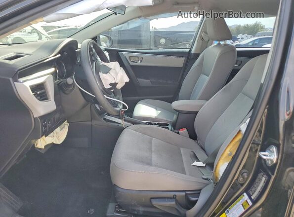 2T1BURHE2GC539348 2016 TOYOTA LL Черный Вид салона спереди