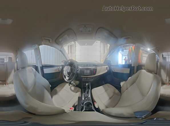 2T1BURHE2GC546459 2016 TOYOTA COROLLA Серый Панорамный вид салона 360°