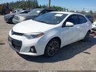 2016 Toyota Corolla S Plus White vin: 2T1BURHE2GC597797