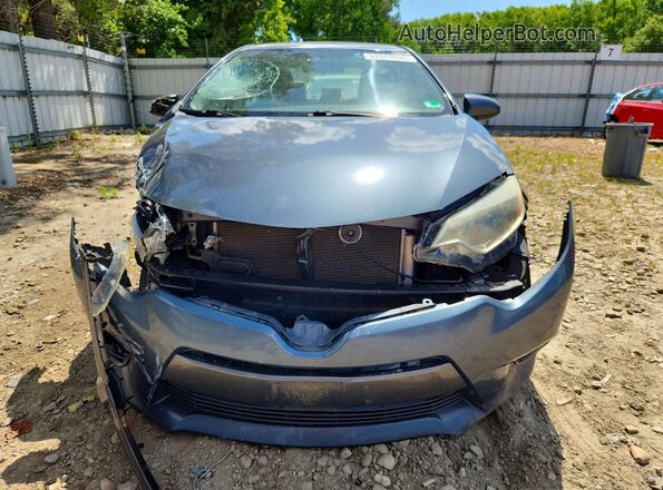 2T1BURHE2GC606031 2016 TOYOTA COROLLA Gray წინა ხედი