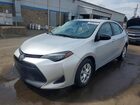 2017 Toyota Corolla L Silver vin: 2T1BURHE2HC796561