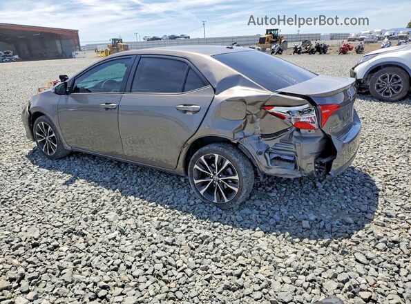 2T1BURHE2HC807736 2017 TOYOTA COROLLA Серый Задняя левая четверть