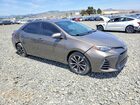 2017 Toyota Corolla Se Серый vin: 2T1BURHE2HC807736