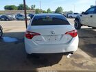2017 Toyota Corolla Le White vin: 2T1BURHE2HC808224