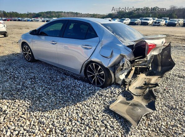 2T1BURHE2HC828618 2017 TOYOTA COROLLA Серебряный Задняя левая четверть