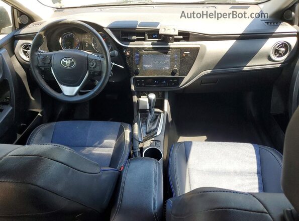 2T1BURHE2HC837173 2017 TOYOTA COROLLA Black წინა პანელის ხედი