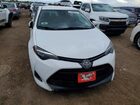 2017 Toyota Corolla Le White vin: 2T1BURHE2HC885868