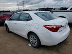 2017 Toyota Corolla Le White vin: 2T1BURHE2HC885868