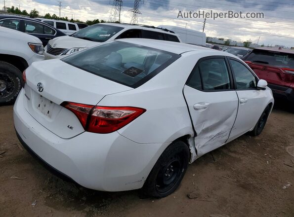 2T1BURHE2HC885868 2017 TOYOTA COROLLA White Հետևի աջ