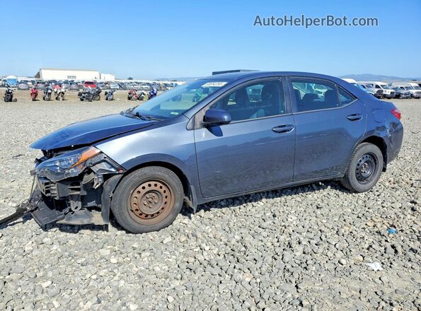 2T1BURHE2HC956633 2017 TOYOTA COROLLA Gray Przód lewy