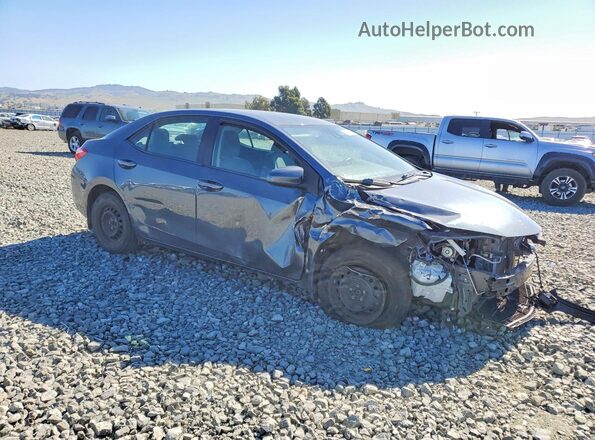 2T1BURHE2HC956633 2017 TOYOTA COROLLA Gray Przód prawy