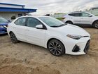2018 Toyota Corolla Se White vin: 2T1BURHE2JC058734