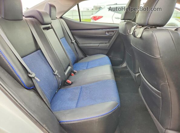 2T1BURHE2JC058734 2018 TOYOTA COROLLA White Հետևի նստատեղերի տեսք