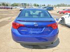2018 Toyota Corolla Se Синий vin: 2T1BURHE2JC094729