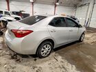 2018 Toyota Corolla L Серебряный vin: 2T1BURHE2JC116759