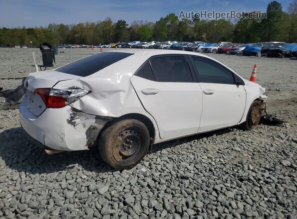 2T1BURHE2JC988181 2018 TOYOTA COROLLA Белый Задняя правая четверть