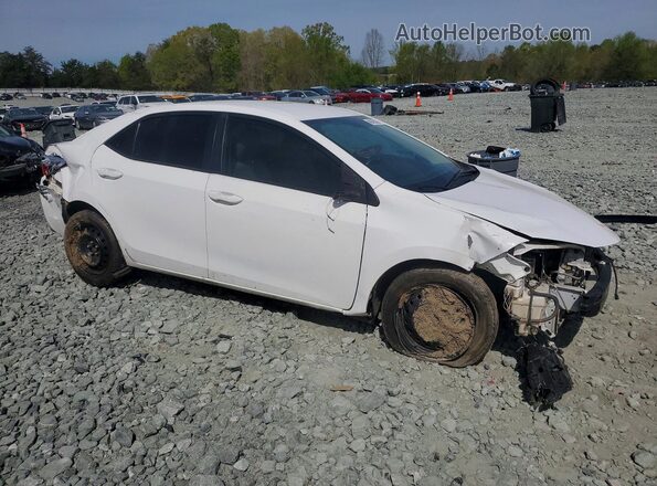 2T1BURHE2JC988181 2018 TOYOTA COROLLA Белый Передняя правая четверть