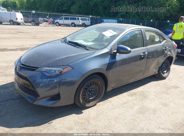 2T1BURHE2KC151464 2019 TOYOTA LL Серый Передняя левая четверть
