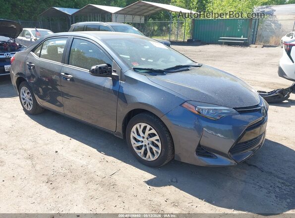 2T1BURHE2KC151464 2019 TOYOTA LL Серый Передняя правая четверть