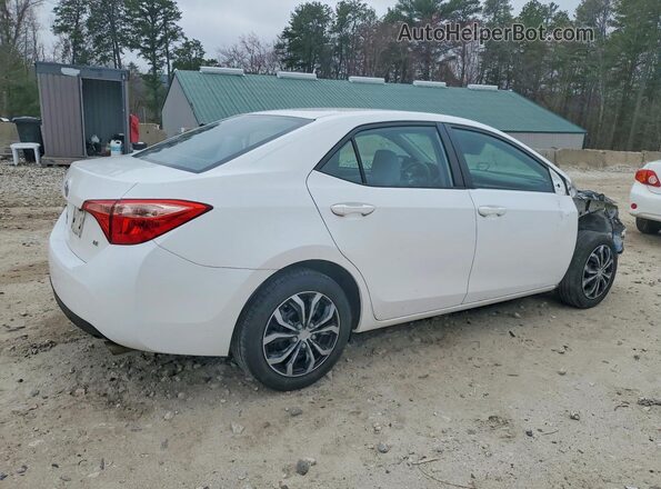 2T1BURHE2KC167311 2019 TOYOTA COROLLA White Հետևի աջ