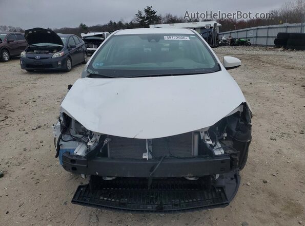 2T1BURHE2KC167311 2019 TOYOTA COROLLA White Դիմացի տեսք