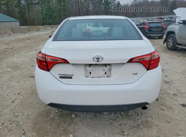 2T1BURHE2KC167311 2019 TOYOTA COROLLA White Հետևի տեսք